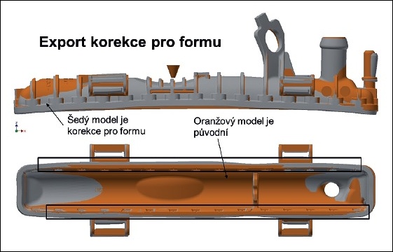 Snížení deformace a vad vstřikovaných dílů pomocí Moldflow