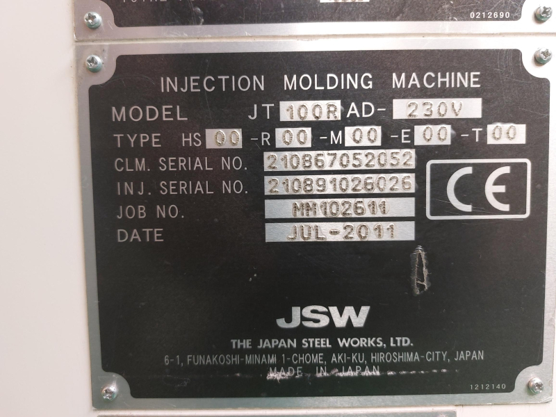 Vstrekolis JT100RAD-230V JSW